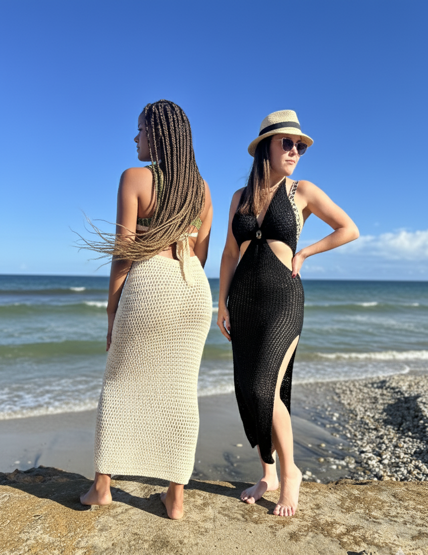 Vestido Largo “cute 0ut”