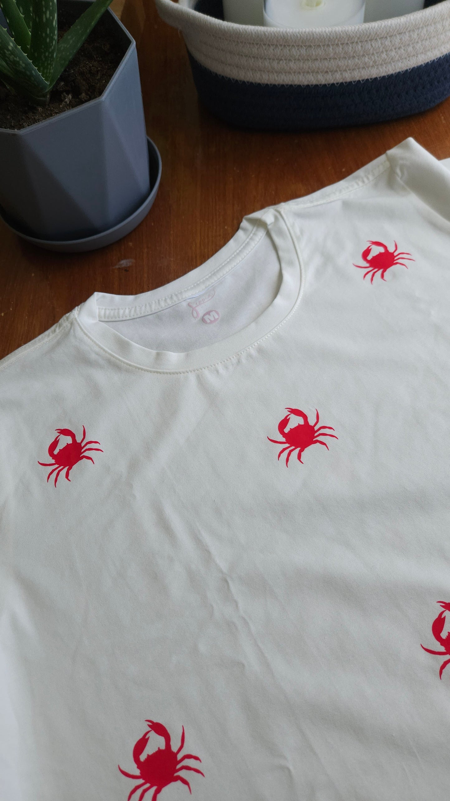 Franela Mini Cangrejos