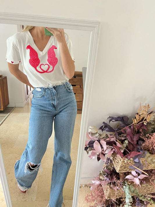 Franela Dos Panteras