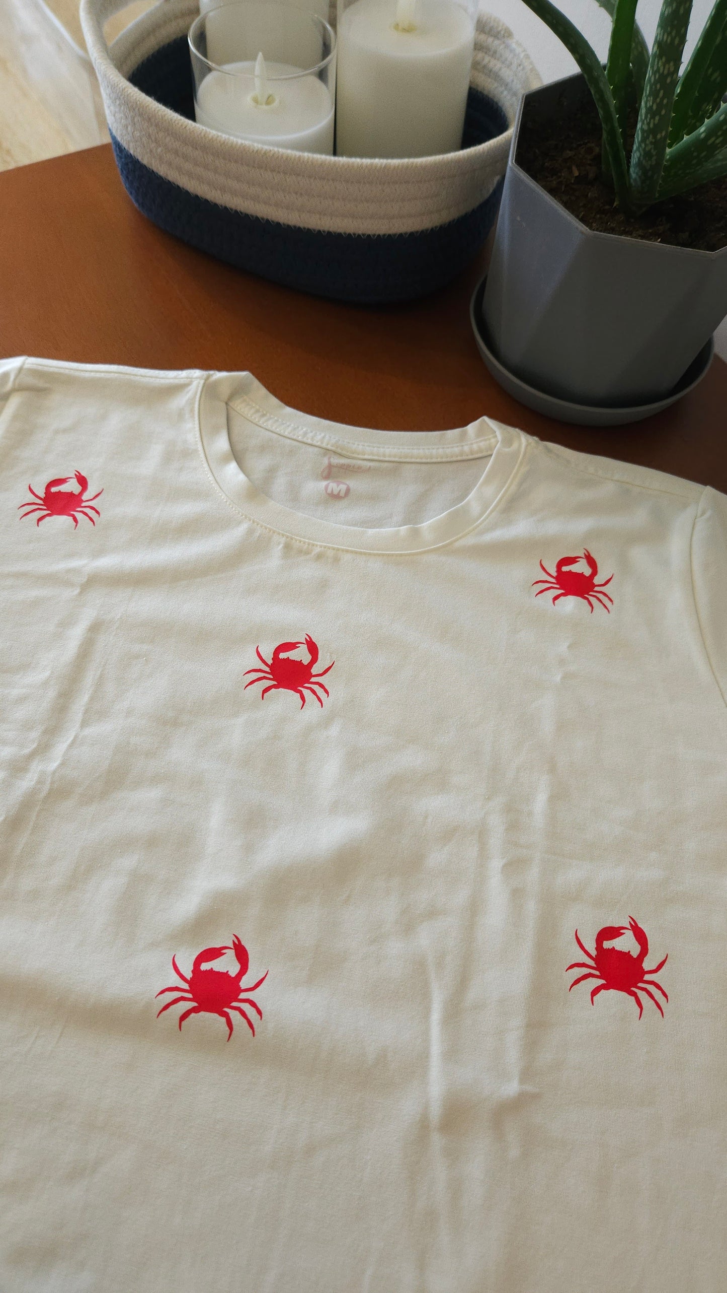 Franela Mini Cangrejos