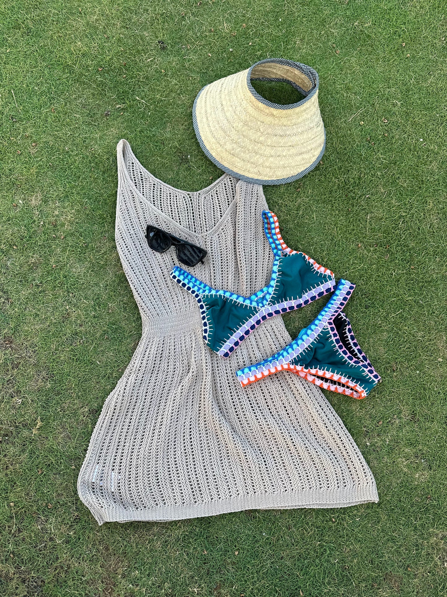 Vestido Playero Tejido