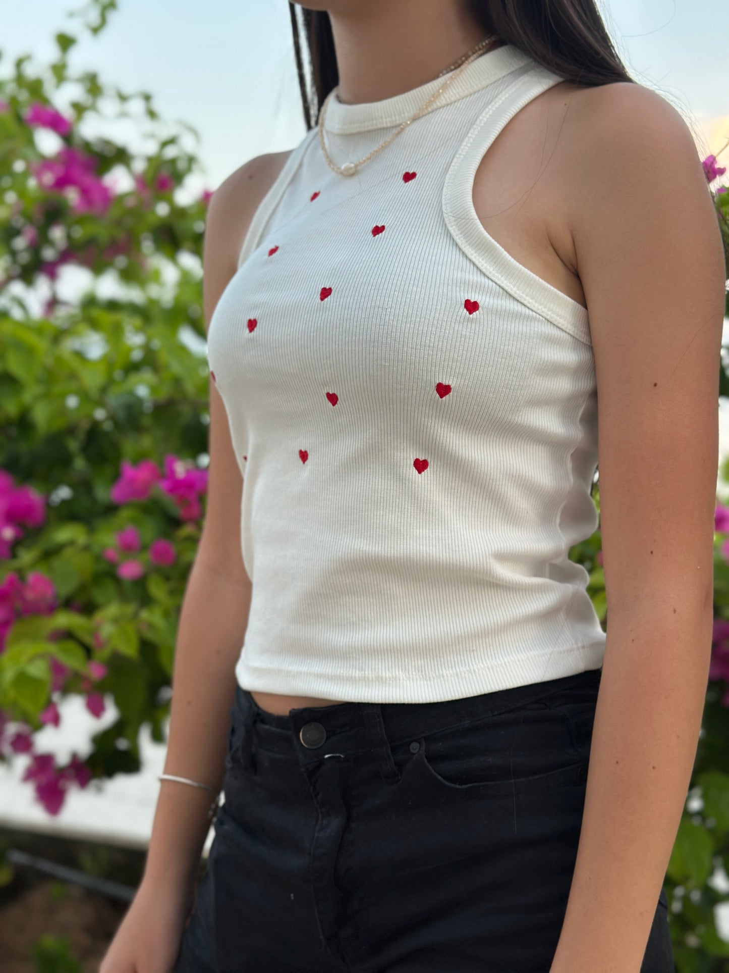 Camiseta Mini Corazones