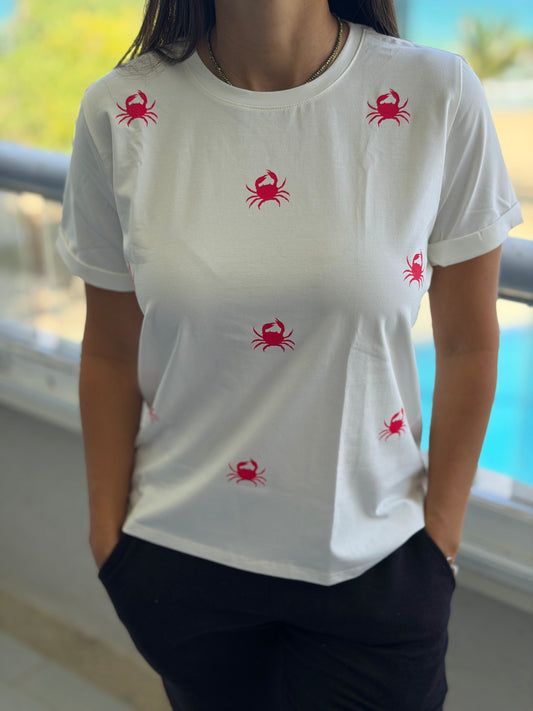 Franela Mini Cangrejos